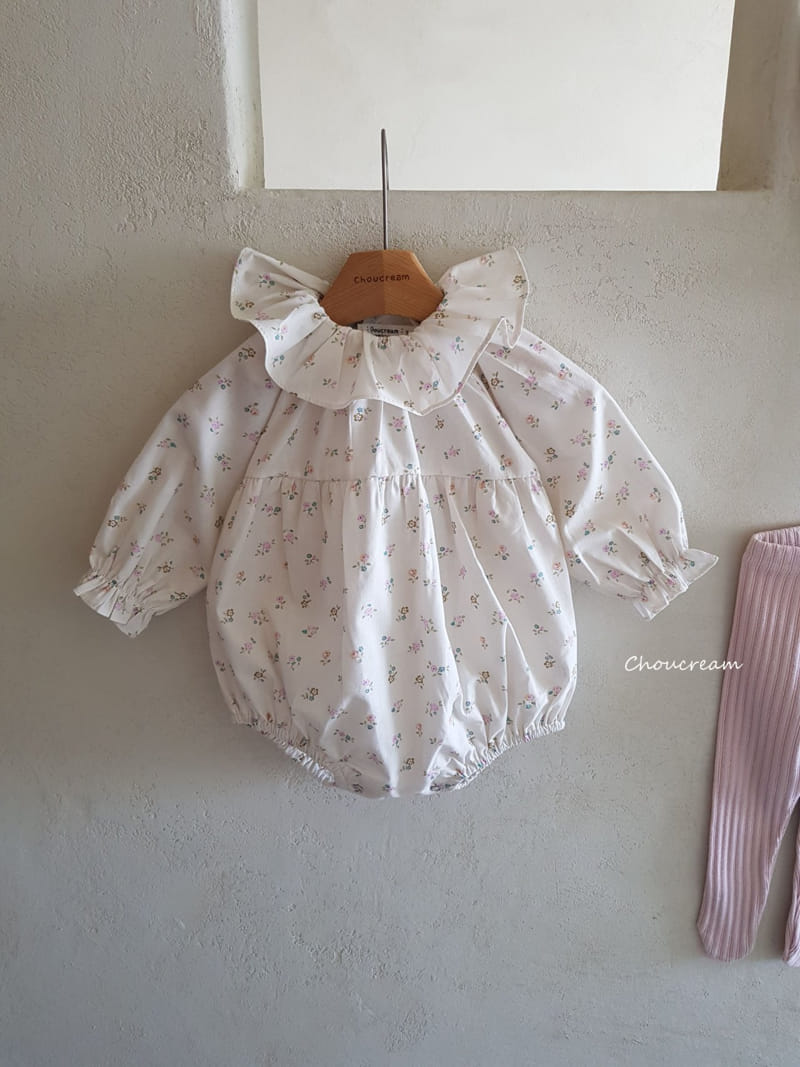 Choucream - Korean Baby Fashion - #babyoutfit - Mimi Frill Bodysuit