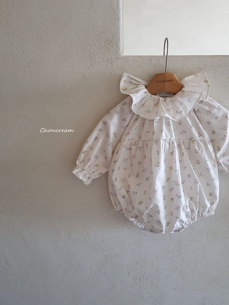 Choucream - Korean Baby Fashion - #babyoutfit - Mimi Frill Bodysuit - 2