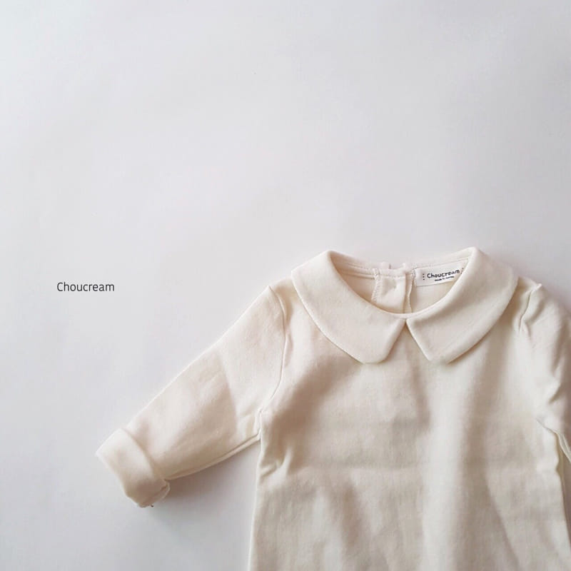 Choucream - Korean Baby Fashion - #babyootd - Bebe Collar Tee - 4