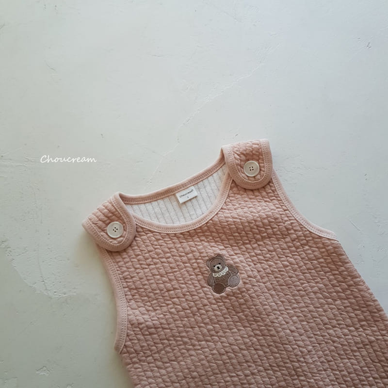 Choucream - Korean Baby Fashion - #babyoutfit - Quilting Sleep Vest - 10