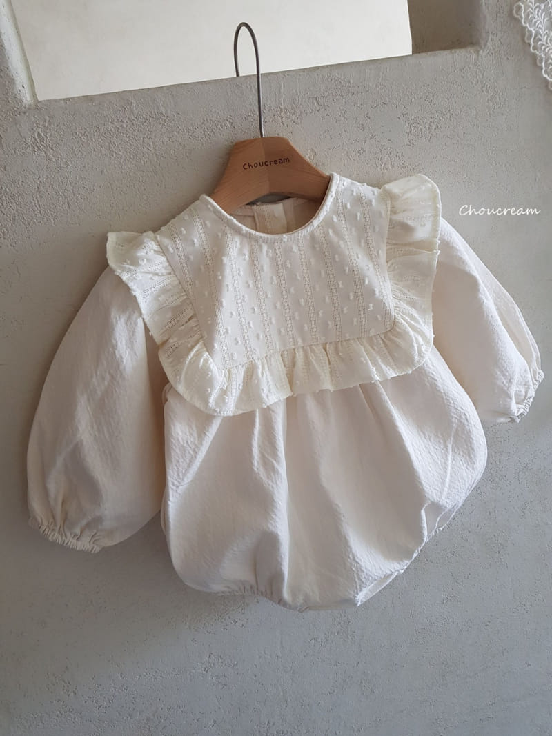 Choucream - Korean Baby Fashion - #babywear - Alice Frill Bodysuit - 5