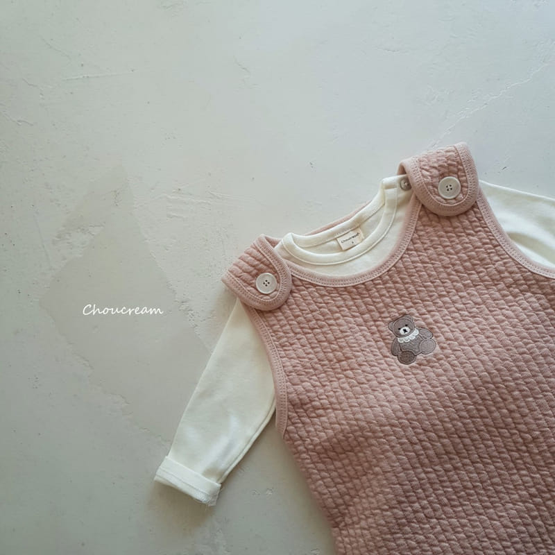 Choucream - Korean Baby Fashion - #onlinebabyboutique - Quilting Sleep Vest - 12