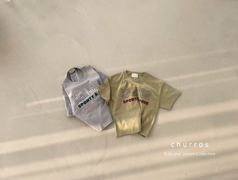 Churros - Korean Children Fashion - #Kfashion4kids - Start About Tee - 5