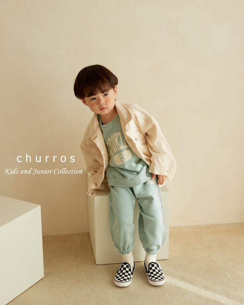 Churros - Korean Children Fashion - #childofig - Pigment Sweatshirt - 8