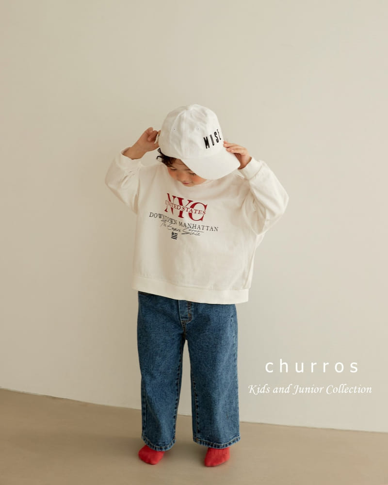 Churros - Korean Children Fashion - #fashionkids - NYC Sweatshirt - 2