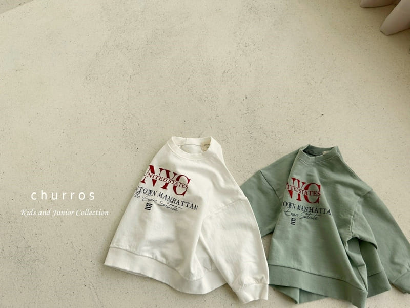 Churros - Korean Children Fashion - #kidzfashiontrend - NYC Sweatshirt - 5