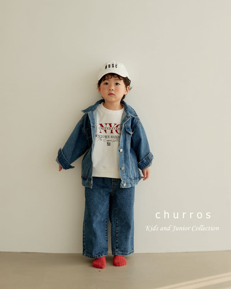 Churros - Korean Children Fashion - #littlefashionista - NYC Sweatshirt - 7