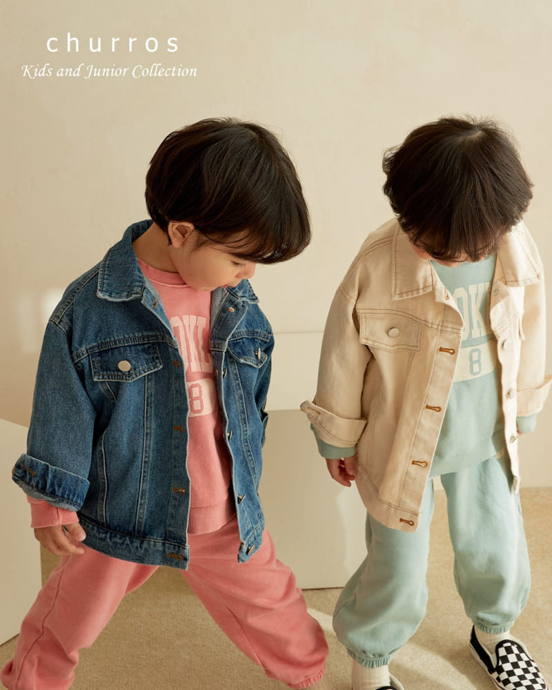 Churros - Korean Children Fashion - #littlefashionista - Pigment Sweatshirt - 4