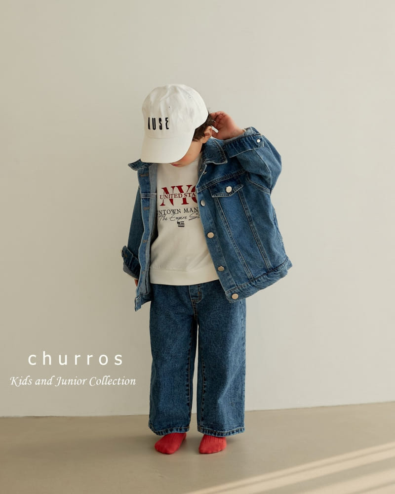 Churros - Korean Children Fashion - #magicofchildhood - NYC Sweatshirt - 8