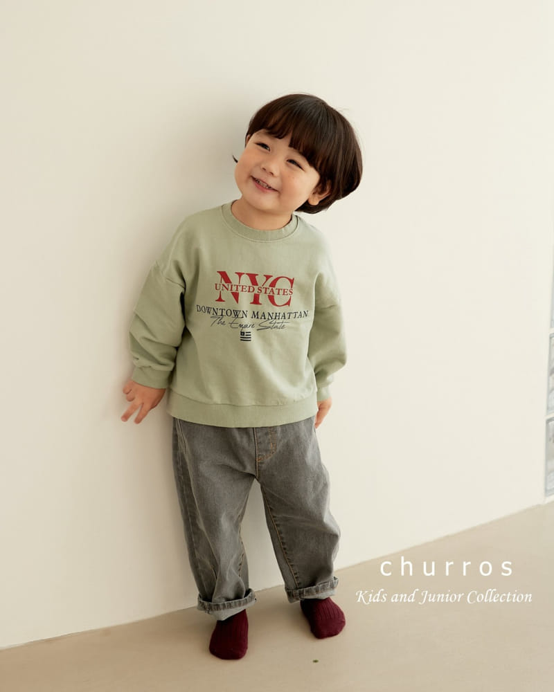 Churros - Korean Children Fashion - #prettylittlegirls - NYC Sweatshirt - 10