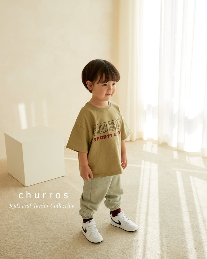 Churros - Korean Children Fashion - #todddlerfashion - Start About Tee - 10