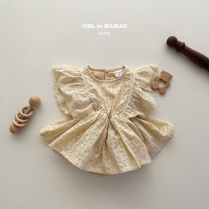 Ciel De Maman - Korean Baby Fashion - #babyoutfit - Wing Bodysuit - 5