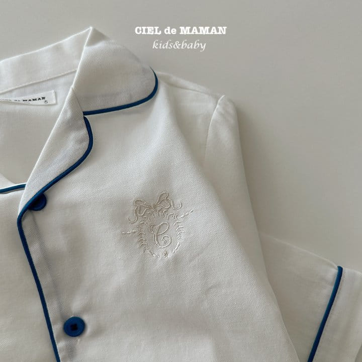 Ciel De Maman - Korean Women Fashion - #womensfashion - Sunday Pajama Pure White Mom - 10