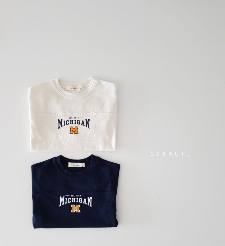 Cobalt - Korean Children Fashion - #childofig - Michigan Tee - 8