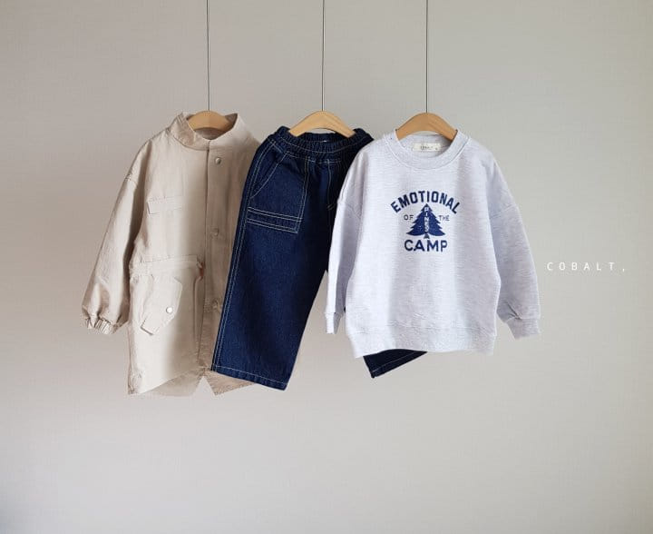 Cobalt - Korean Children Fashion - #designkidswear - Pine Sweatshirt - 5