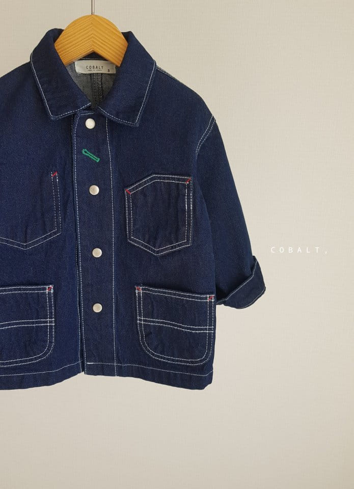 Cobalt - Korean Children Fashion - #magicofchildhood - Denim Cover Jacket - 7