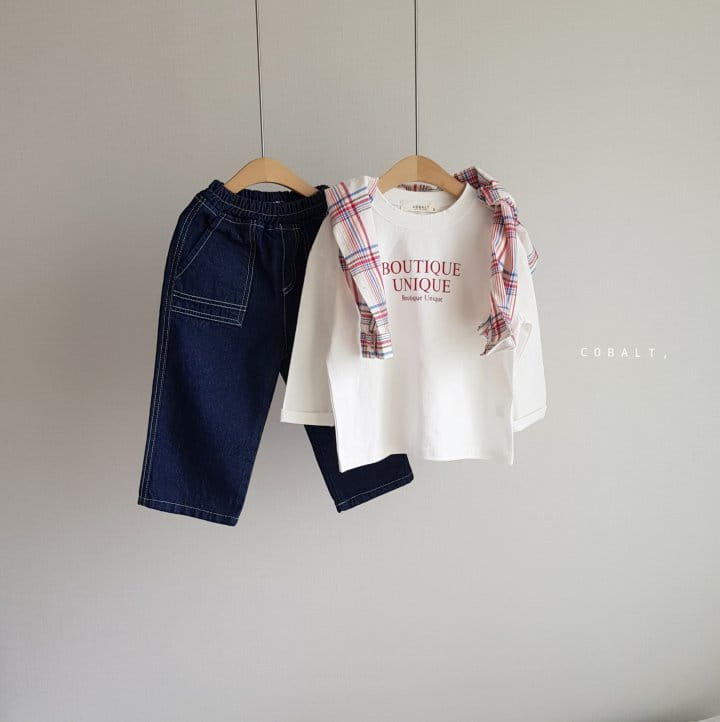 Cobalt - Korean Children Fashion - #todddlerfashion - Putty Jeans - 2