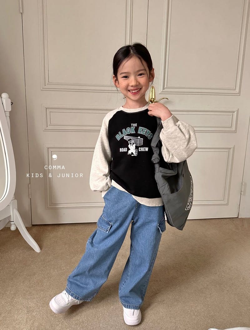 Comma - Korean Children Fashion - #Kfashion4kids - Raglan Sweatshirt - 9