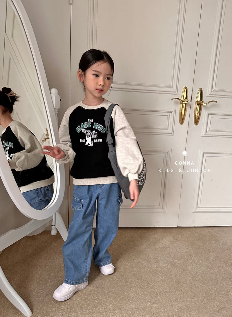 Comma - Korean Children Fashion - #magicofchildhood - Raglan Sweatshirt - 11