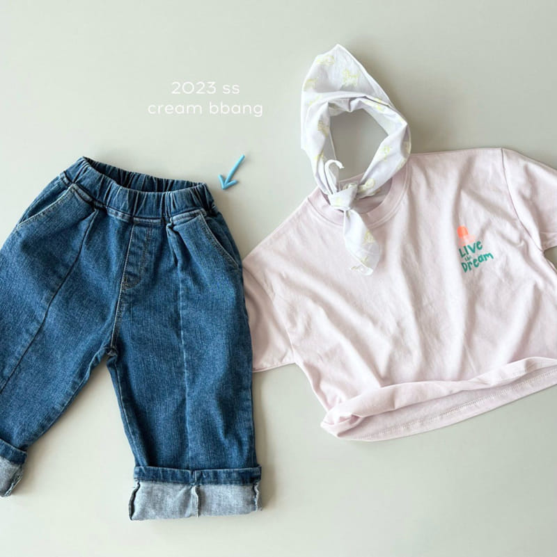 Cream Bbang - Korean Children Fashion - #Kfashion4kids - Slit Jeans - 11