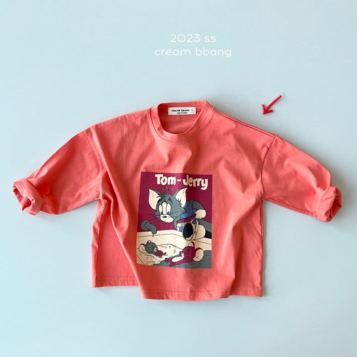 Cream Bbang - Korean Children Fashion - #childofig - And Single Tee - 3