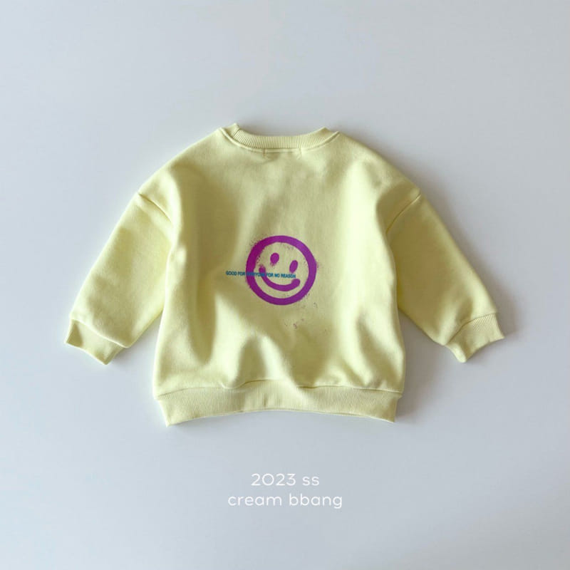 Cream Bbang - Korean Children Fashion - #childofig - Joy Smile Sweatshirt - 6