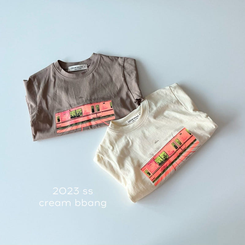 Cream Bbang - Korean Children Fashion - #designkidswear - Metro Single Tee - 12