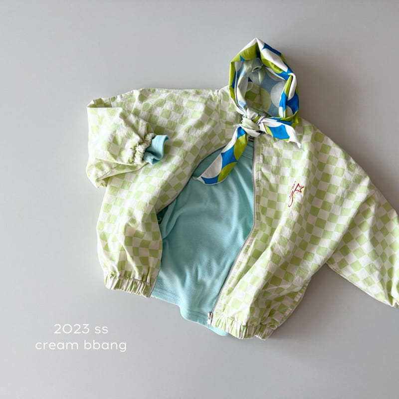 Cream Bbang - Korean Children Fashion - #discoveringself - Ilin Rib Piping Tee - 12