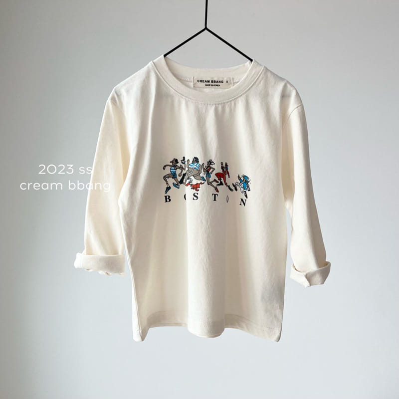 Cream Bbang - Korean Children Fashion - #discoveringself - Boston Single Tee - 8