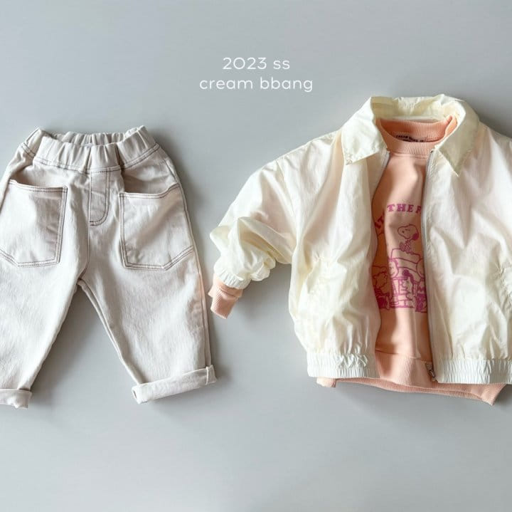 Cream Bbang - Korean Children Fashion - #designkidswear - With Sweatshirt - 4