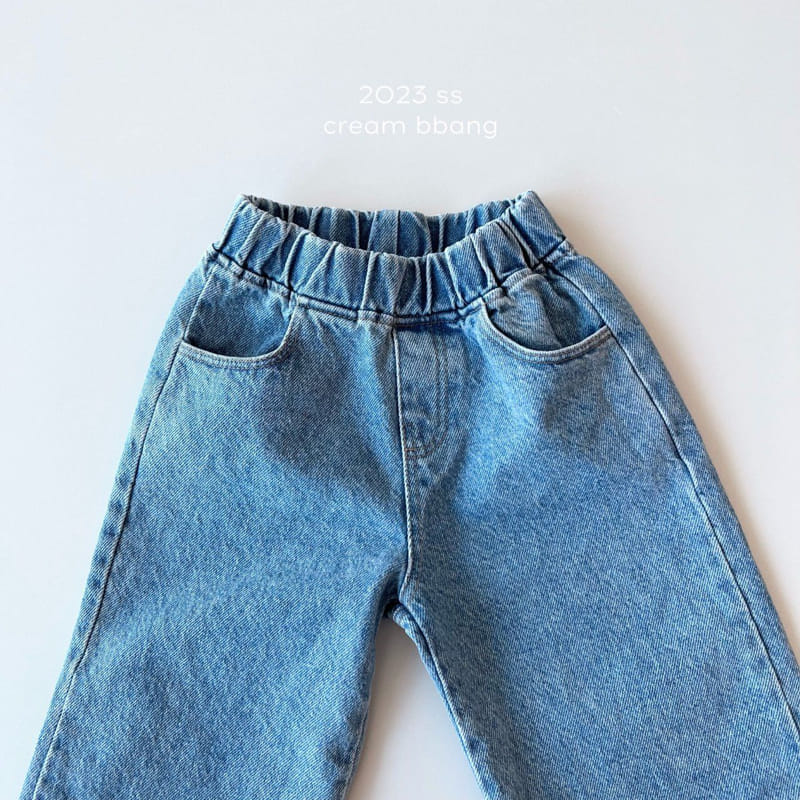 Cream Bbang - Korean Children Fashion - #discoveringself - Vintage Jeans - 3