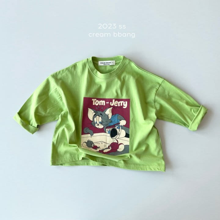 Cream Bbang - Korean Children Fashion - #fashionkids - And Single Tee - 7