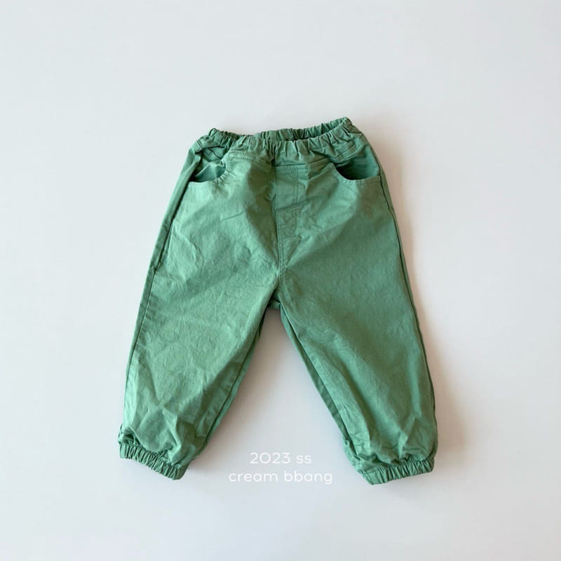 Cream Bbang - Korean Children Fashion - #fashionkids - Jogger Pants - 8