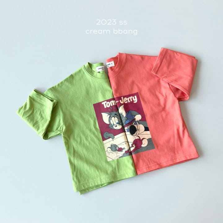 Cream Bbang - Korean Children Fashion - #kidsshorts - And Single Tee - 8