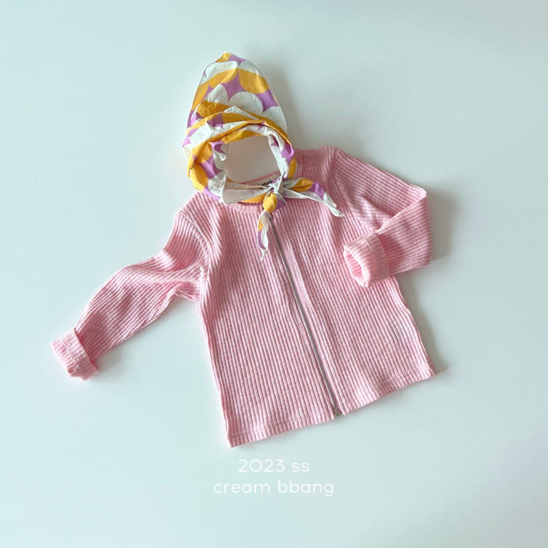 Cream Bbang - Korean Children Fashion - #kidsshorts - Sona Rib Cardigan - 3