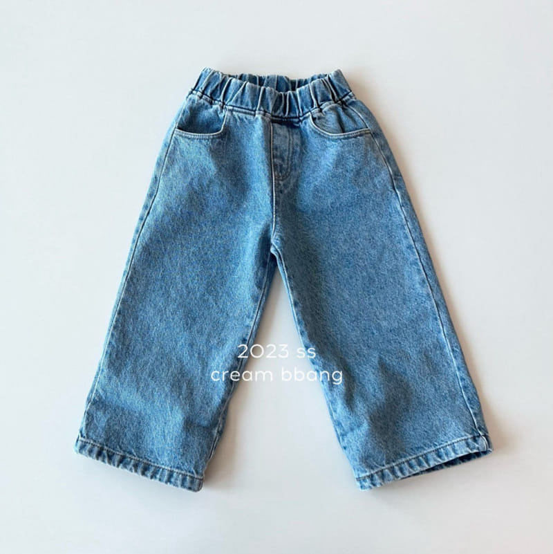 Cream Bbang - Korean Children Fashion - #kidsstore - Vintage Jeans - 6