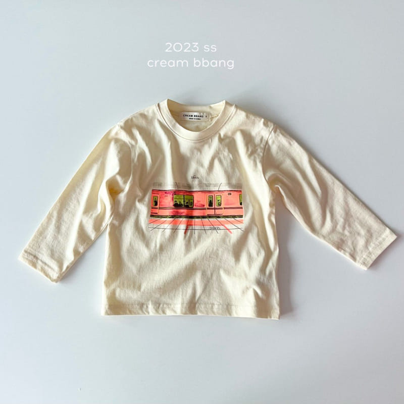 Cream Bbang - Korean Children Fashion - #kidzfashiontrend - Metro Single Tee