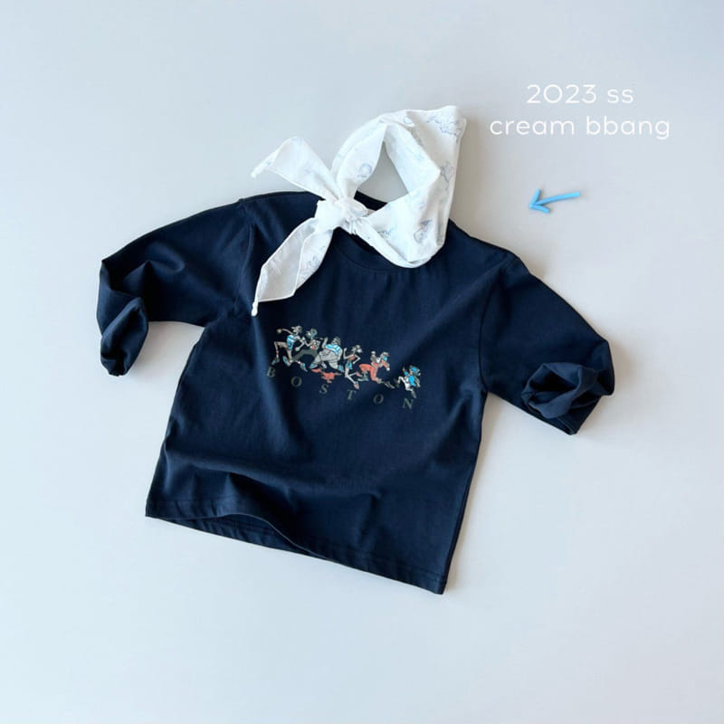 Cream Bbang - Korean Children Fashion - #kidzfashiontrend - Boston Single Tee - 12