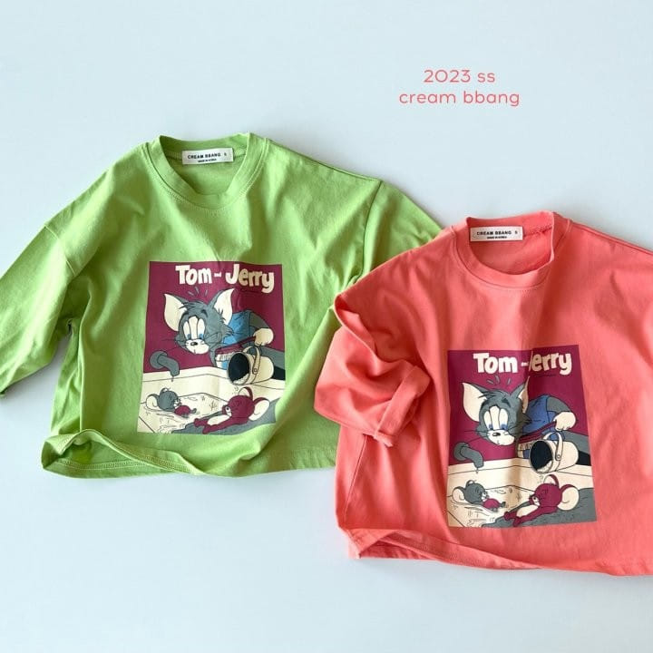 Cream Bbang - Korean Children Fashion - #littlefashionista - And Single Tee - 12