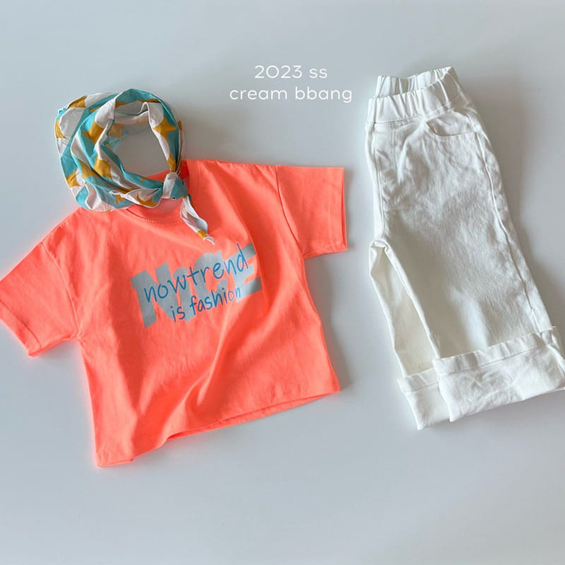 Cream Bbang - Korean Children Fashion - #littlefashionista - Trend Short Sleeves Tee - 8