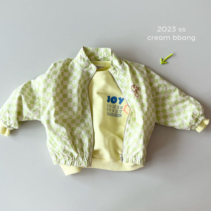 Cream Bbang - Korean Children Fashion - #magicofchildhood - Embrodiery Windbreaker Jacket - 8