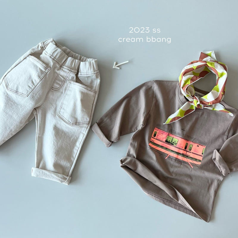 Cream Bbang - Korean Children Fashion - #minifashionista - Metro Single Tee - 5