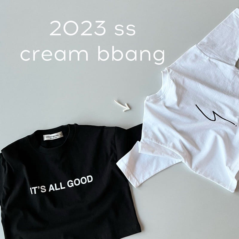 Cream Bbang - Korean Children Fashion - #minifashionista - Good Single Tee