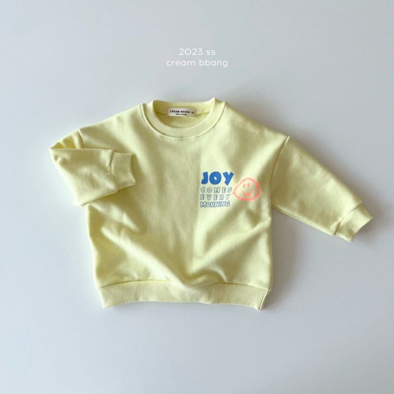 Cream Bbang - Korean Children Fashion - #prettylittlegirls - Joy Smile Sweatshirt - 5