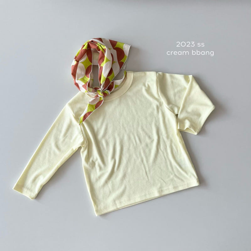 Cream Bbang - Korean Children Fashion - #todddlerfashion - Ilin Rib Piping Tee - 6