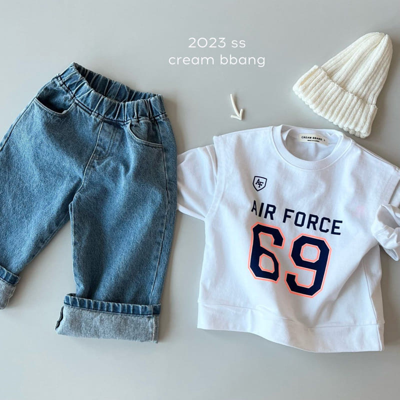 Cream Bbang - Korean Children Fashion - #todddlerfashion - Air Force Vest