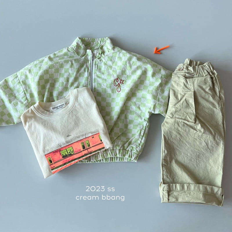 Cream Bbang - Korean Children Fashion - #toddlerclothing - Metro Single Tee - 8