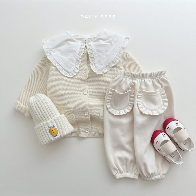 Daily Bebe - Korean Children Fashion - #Kfashion4kids - Frill Pants - 10