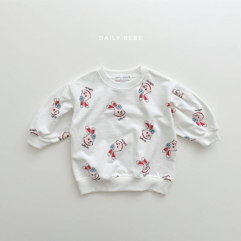 Daily Bebe - Korean Children Fashion - #Kfashion4kids - Barnie Cancan Top Bottom Set - 5