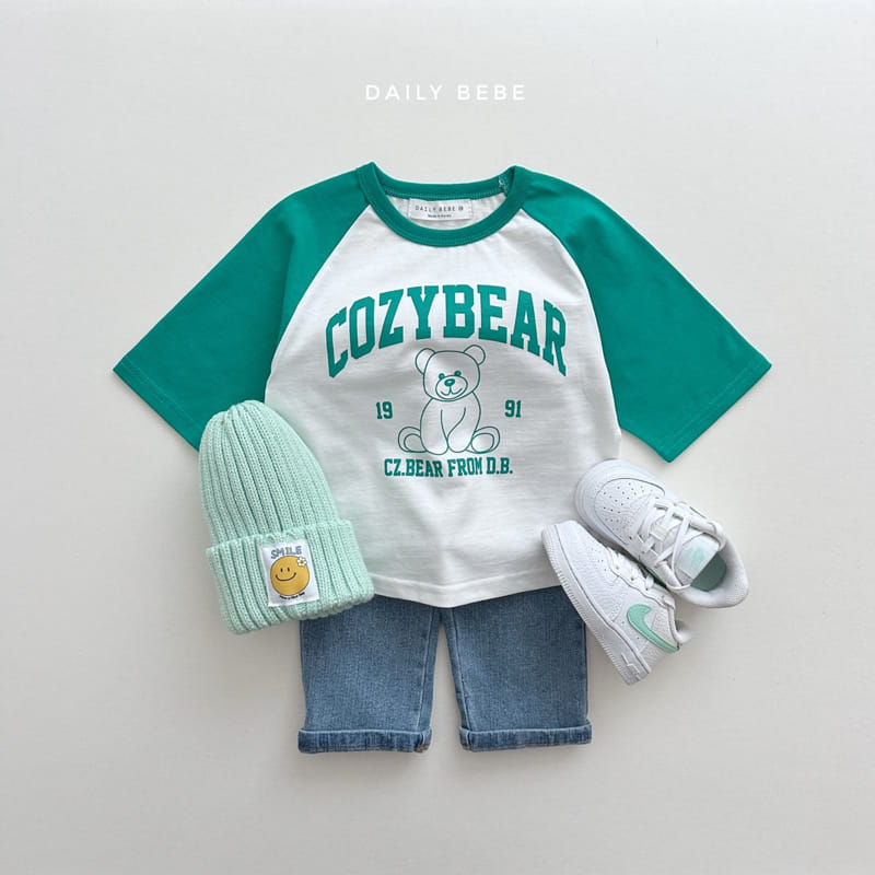 Daily Bebe - Korean Children Fashion - #childofig - Raglan Tee - 7